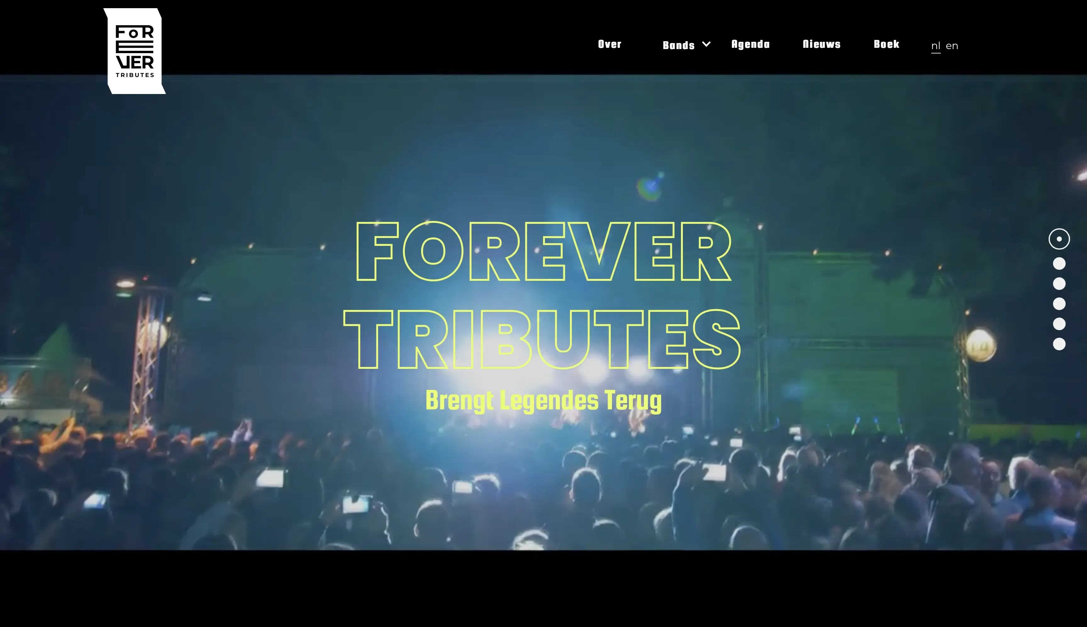 forevertributes.nl webdesign & webflow build - meertaling & make.com automation